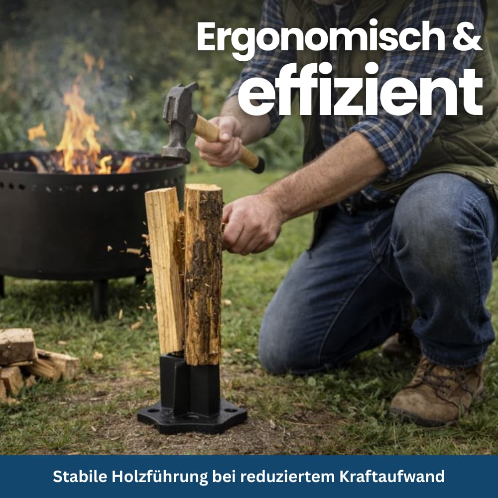 Kindling Log Splitter – Compact & Portable