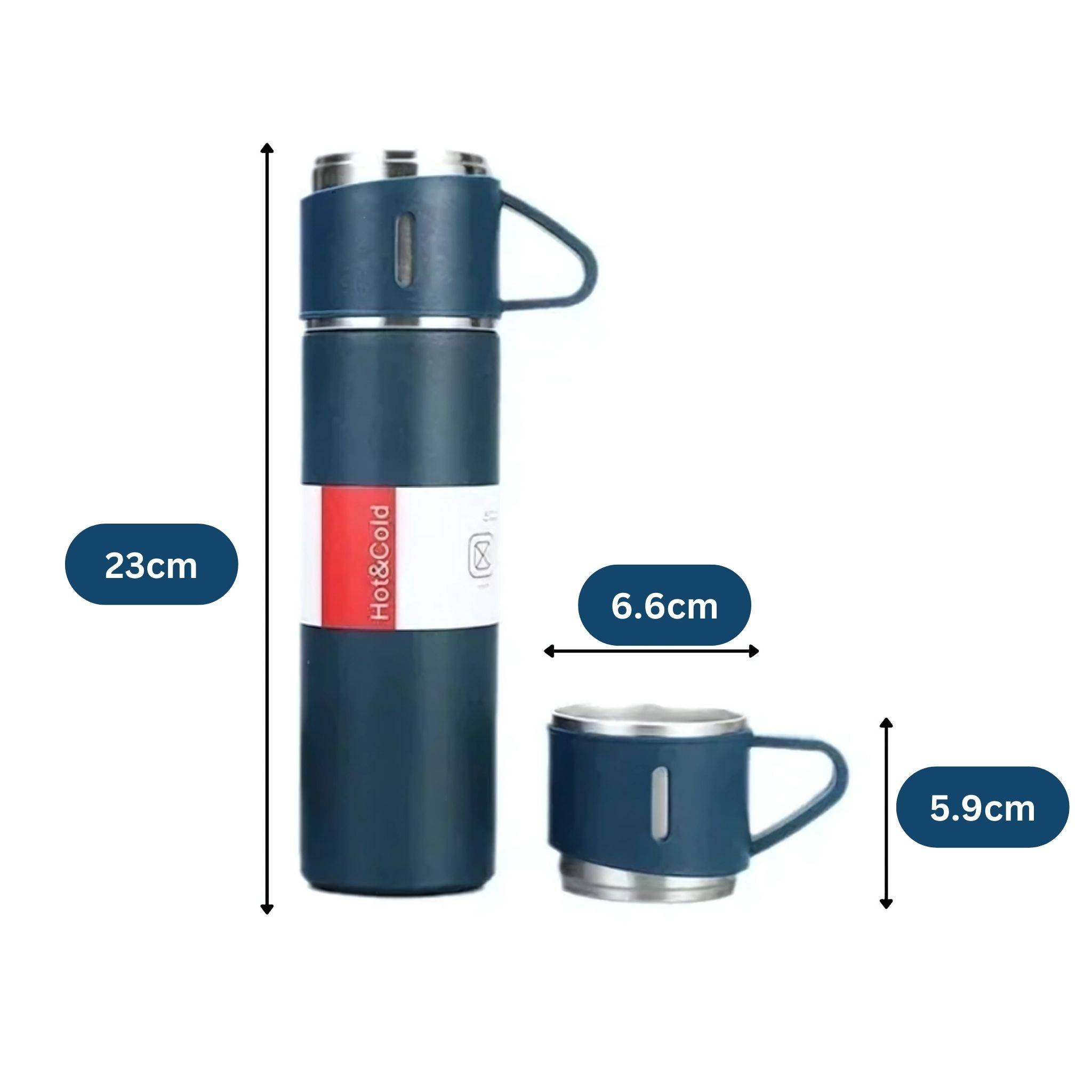 Stainless Steel Thermos Bottle – Vacuum Insulated & Durable