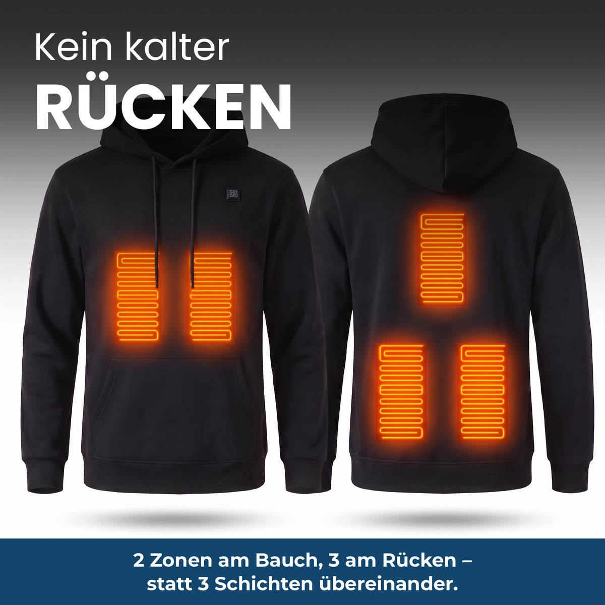CozyHeat Heated Hoodie – Produktvorteil 1