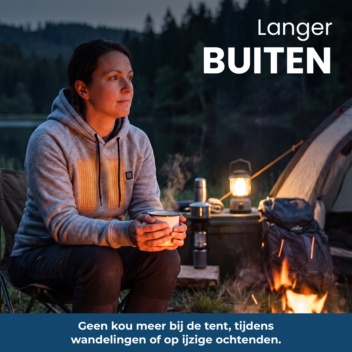 CozyHeat Heated Hoodie – Produktvorteil 2