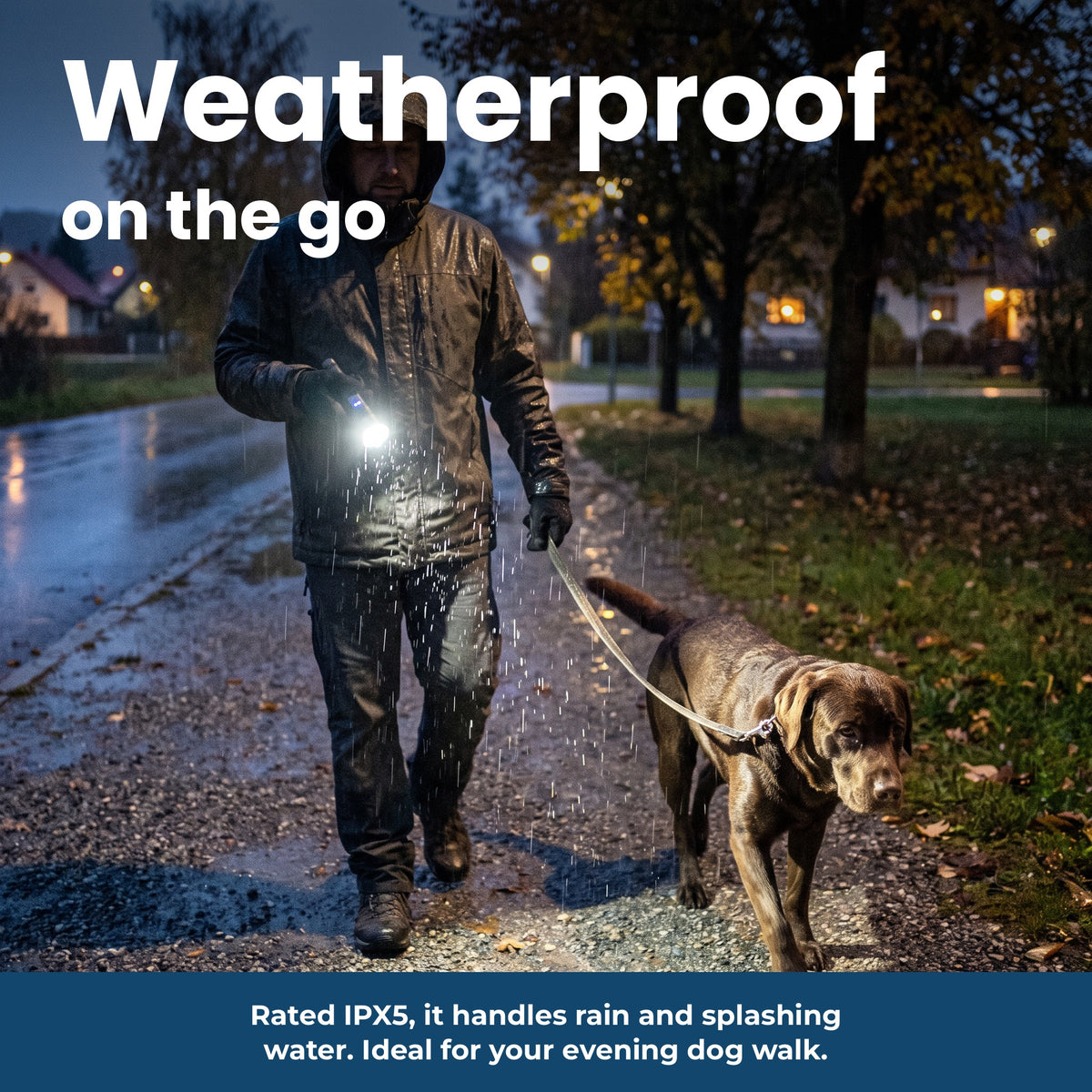 Weatherproof on the go