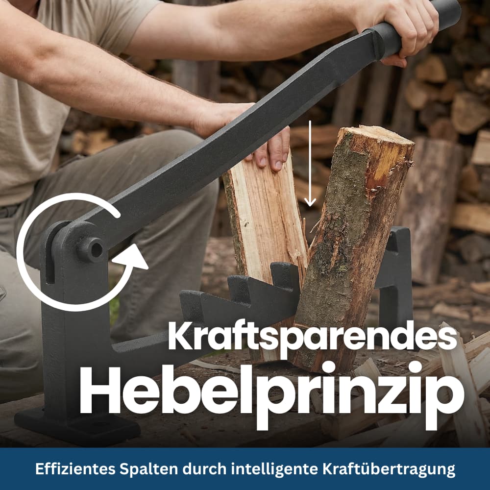 Premium Firewood Splitter – Wall Mount