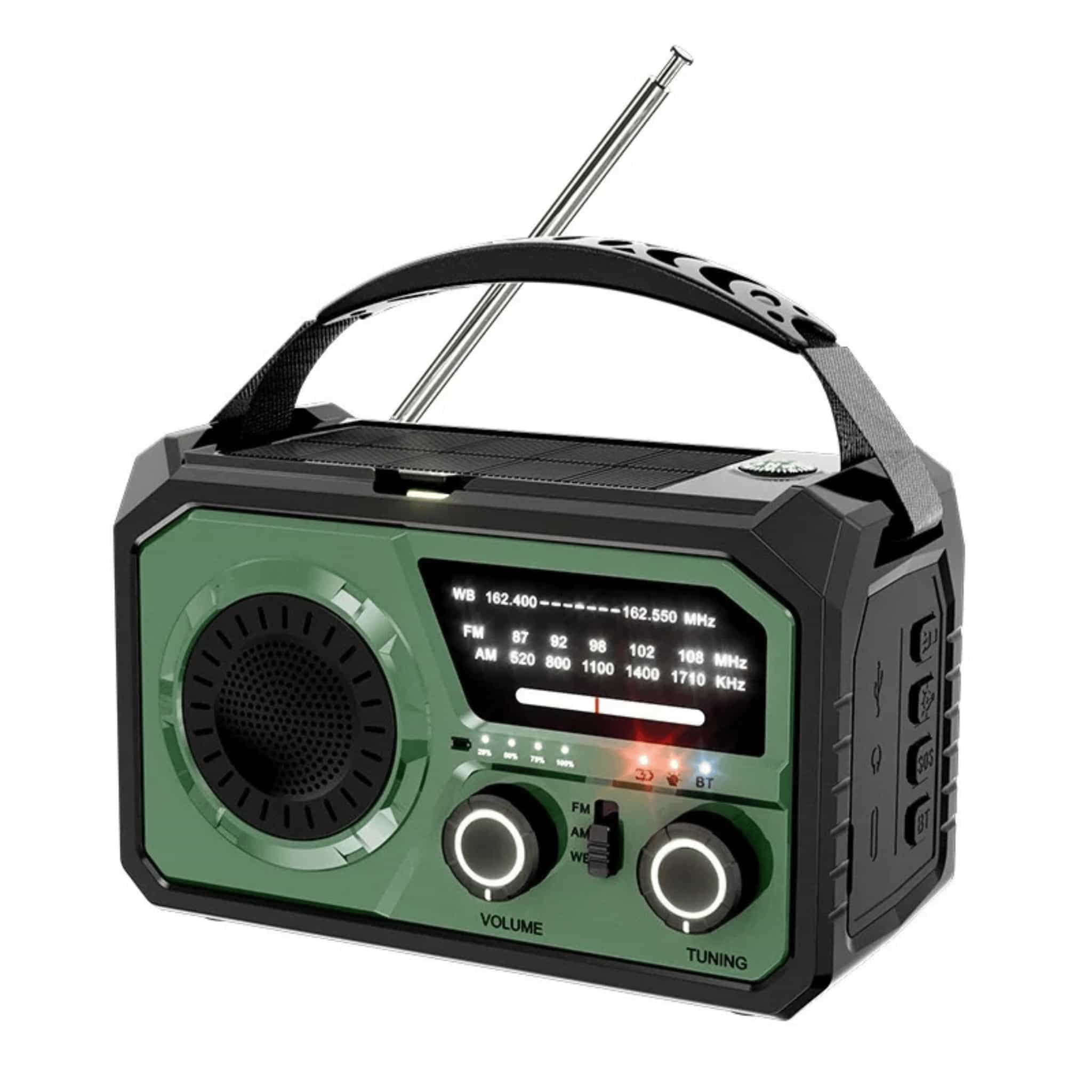 Survivor Max – Multi-Function Radio with Solar, SOS & Power Bank