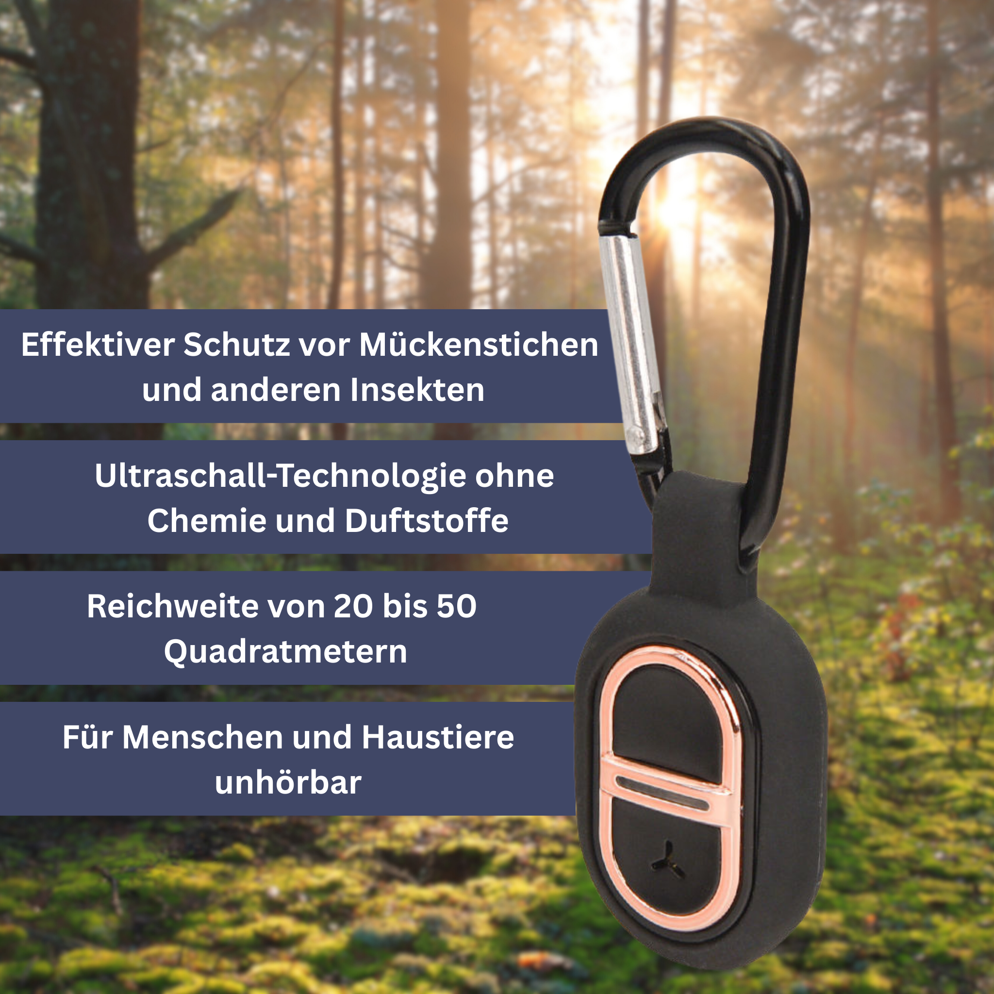 InsektClip Anti-Mücken Anhänger