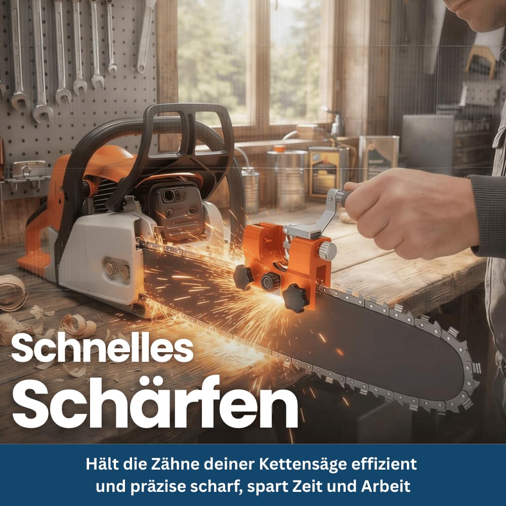 Mobile Chainsaw Chain Sharpener