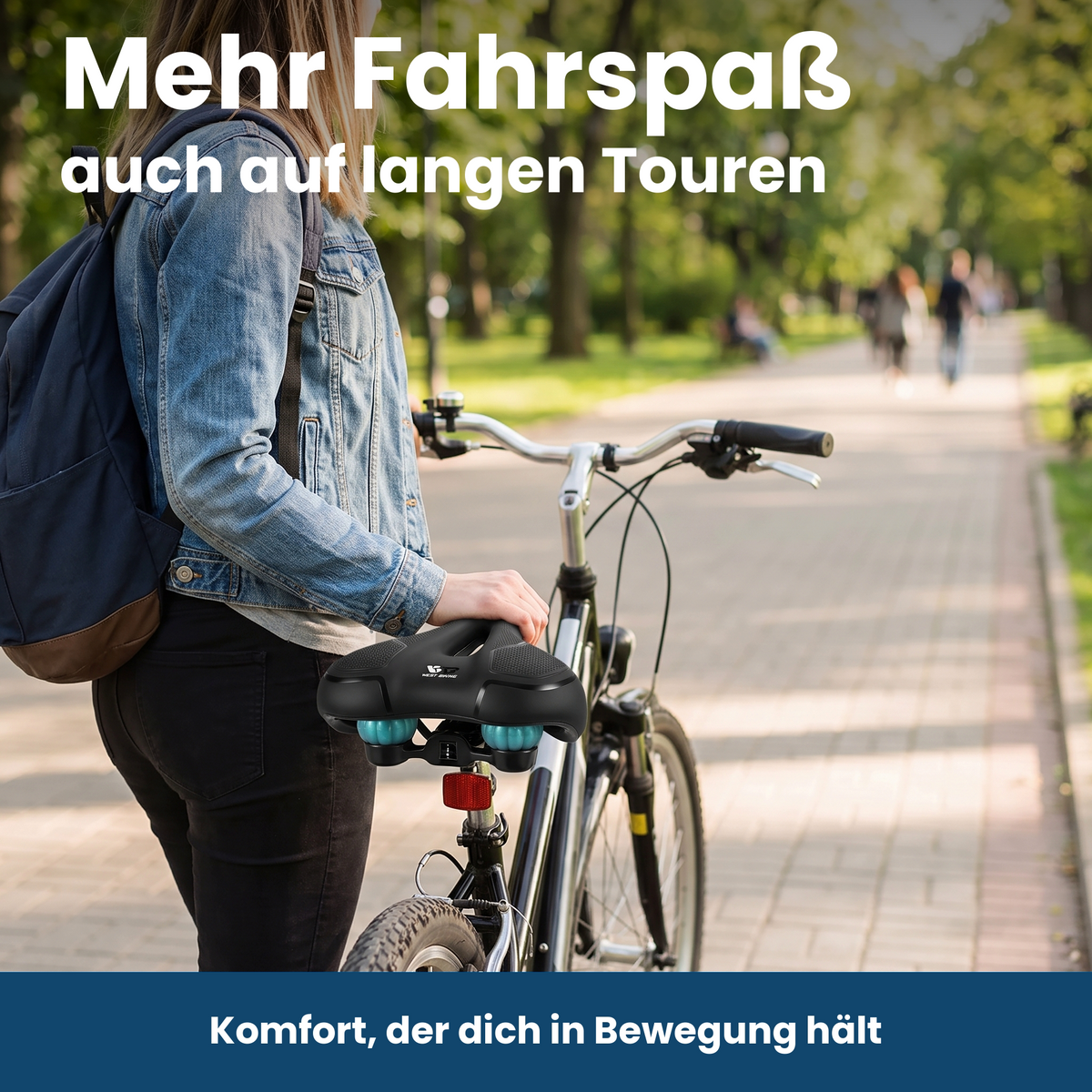 Mehr Fahrspaß auch auf langen Touren