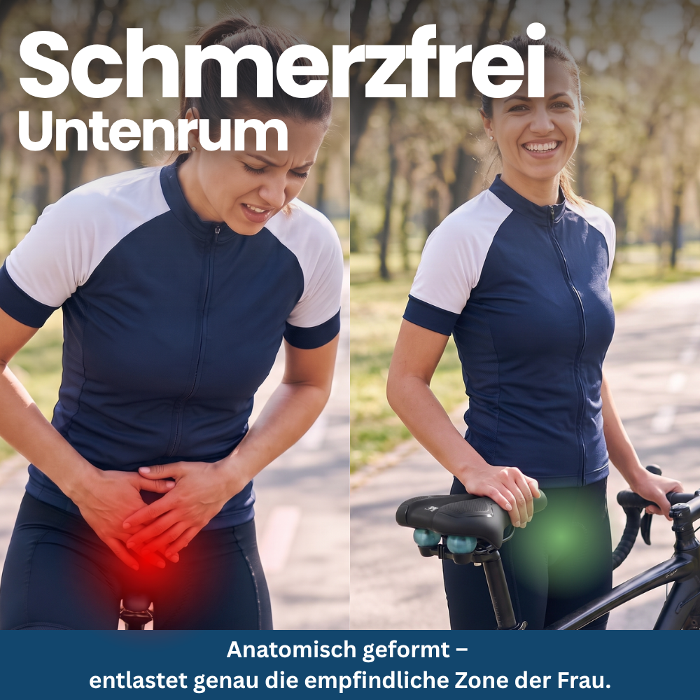 Schmerzfrei im Intimbereich - anatomisch geformte Entlastung für Frauen