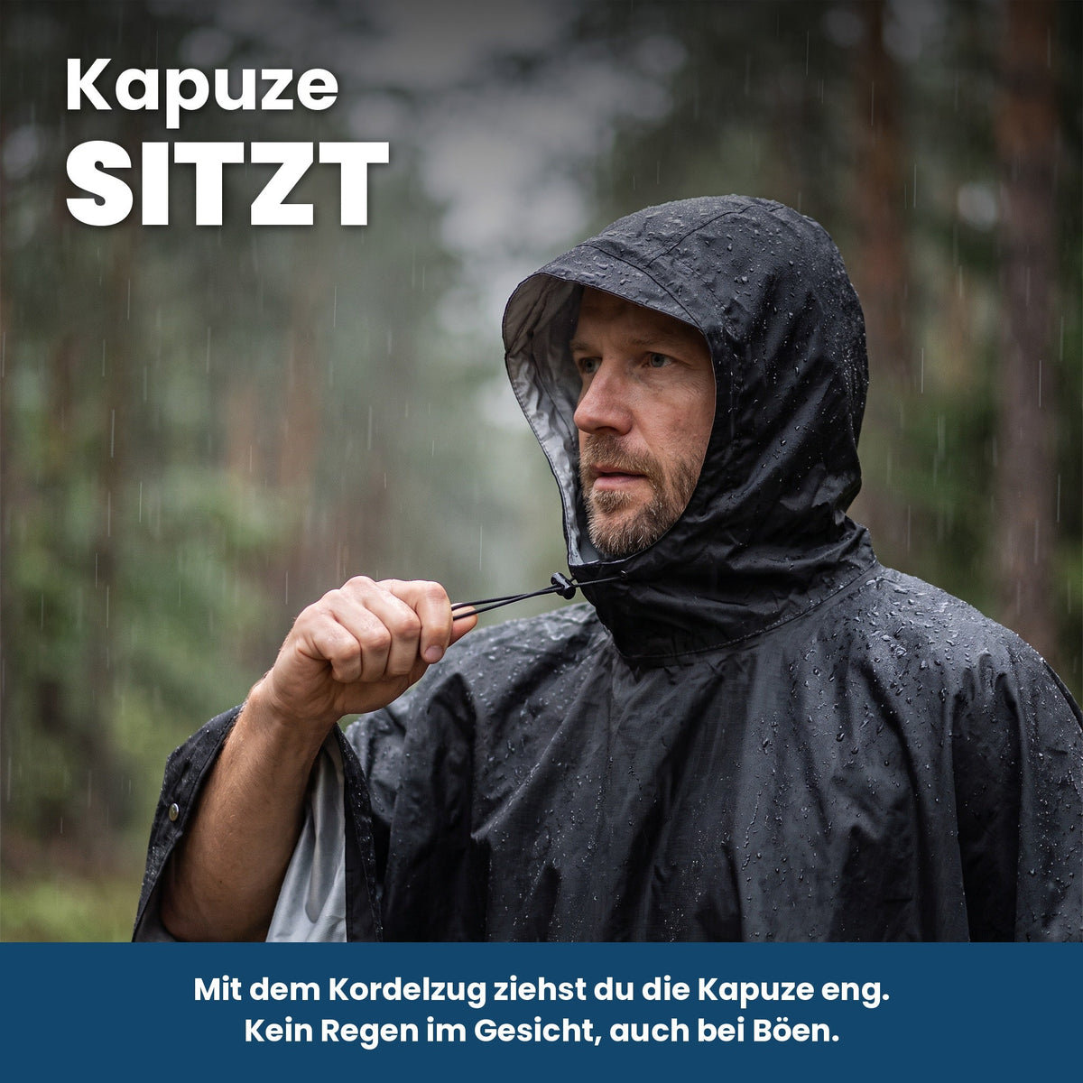 Kapuze mit Kordelzug